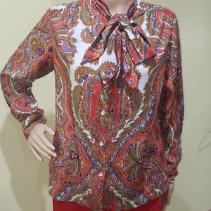 Vintage paisley leemar California paisley size 6